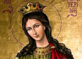 Днес да почерпят: Екатерина, Катерина, Катя, Тинка, Катина, Тина и Катрин, почитаме Великомъченица Екатерина