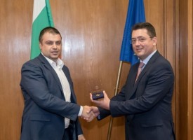 Йордан Рогачев бе награден от министъра на ВР Пламен Узунов