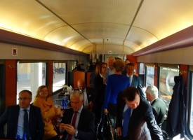 Вчера: Влакът – стрела тръгна от Пловдив и стигна до Септември