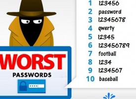 Кои са най-лошите пароли за 2017г.?