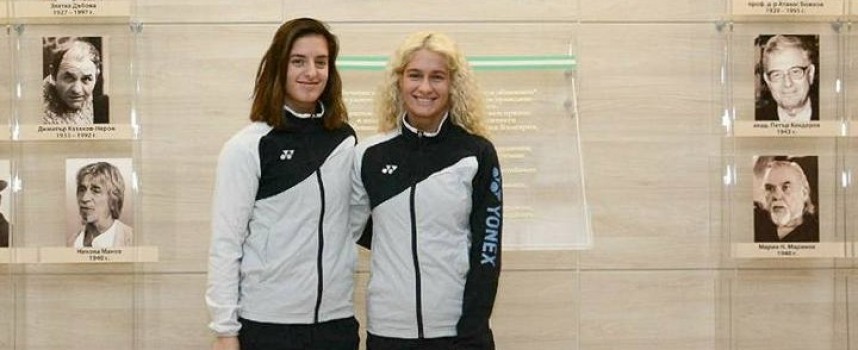 Сестрите Стоеви играят днес на четвъртфинал на Европейското по бадминтон в Испания