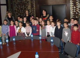 Първокласници от НУ „Васил Друмев” са „Клас на месец март”