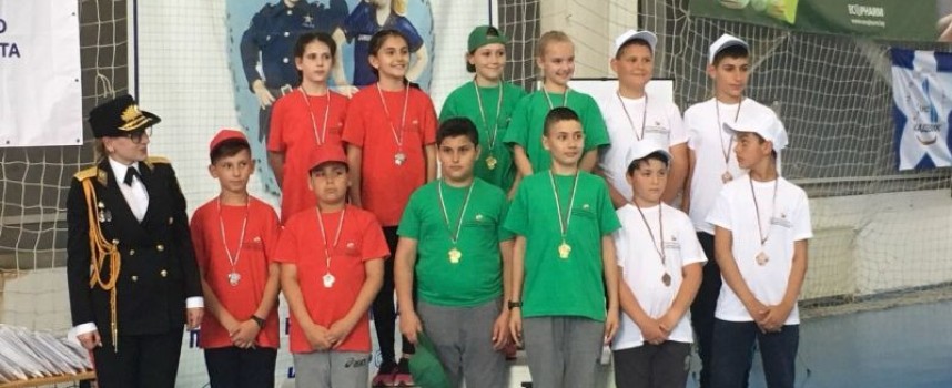 Пазарджишките деца с първо място в състезанието на Детските полицейски управления в София