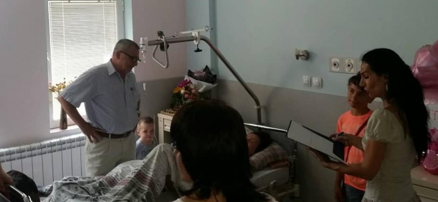 Две в едно: Сватба и бебе в Родилното отделение на МБАЛ“Здраве“