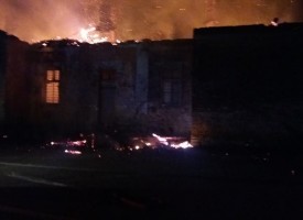 Изгоря старото училище във Ветрен дол