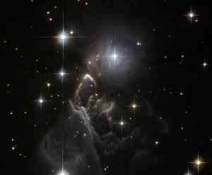 A lucky observation of an enigmatic cloud