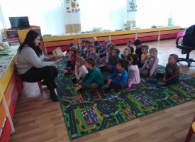 Читателска връзка: Децата от ОДЗ „Ю. Гагарин“ се включиха в Национална седмица на четенето
