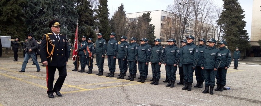 96 полицаи положиха клетва днес в Пазарджик, зам.-министър Балабанов ги поздрави