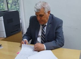 Кметът на Ракитово подписа договор с ДФ“Земеделие“за спортна площадка в Дорково