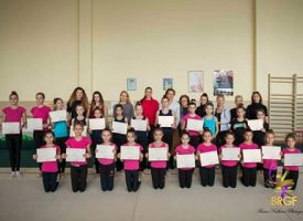 Художествена гимнастика: 21 деца от Пазарджик защитиха ниво пред елитна комисия