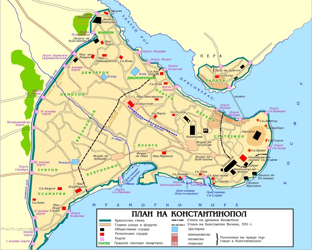 01Карта Константинопол на българскиMap Constantinople