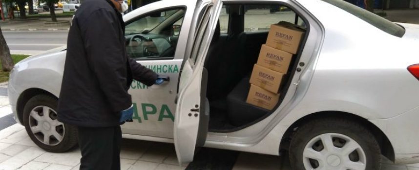 Община Пазарджик получи дарение на дезинфектанти за социалните услуги и здравните заведения от „Рефан България“ ЕООД за 13 267 лева