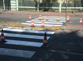До 15 септември ще са подновени пешеходните пътеки и маркировката около училищата в общината
