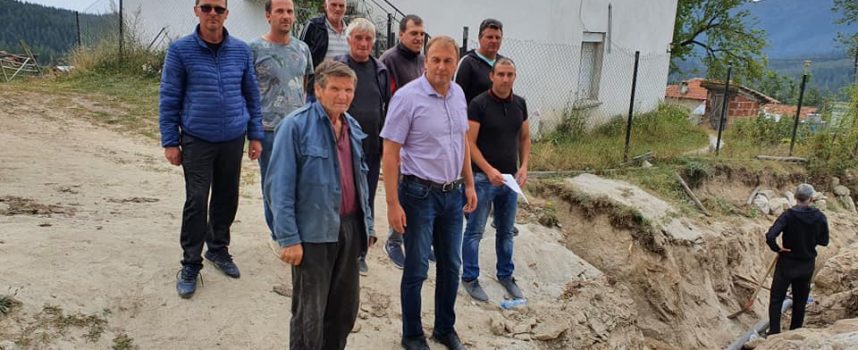 Община Сърница реновира и водопровода в Горелци