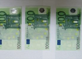 Задържаха 55-годишен за пласиране на фалшива еврова банкнота