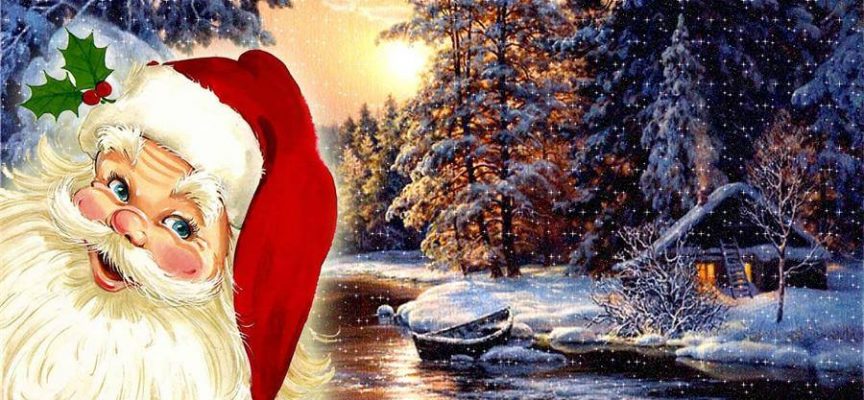 Дядо Коледа с послание до всички деца от Лапландия