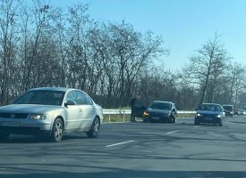 Джанта се измъкна от движеща се кола, шофирайте внимателно по пътя Пловдив – Пазарджик