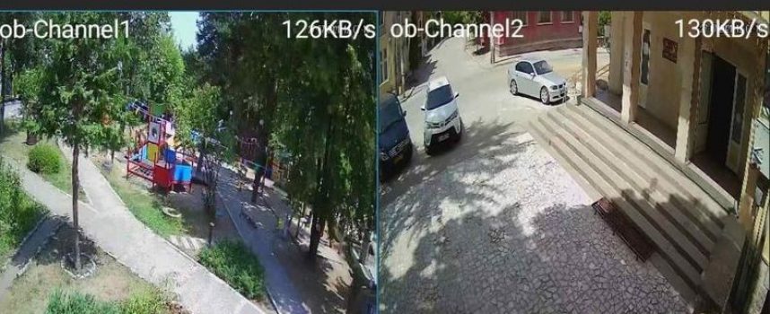 Поставиха камери за видеонаблюдение в парка пред общината и на входа на Ракитово