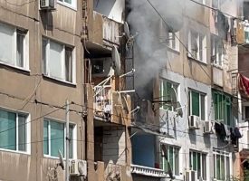 Апартамент пламна на ул. „Спартак“ в Пазарджик