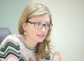Народният представител от коалиция ГЕРБ-СДС Екатерина Захариева с приемен ден в Пазарджик