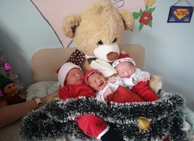 Родилно отделение на МС“Здраве“: Две джудженца и една Снежанка в коледни одежди