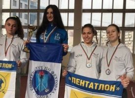 Четири медала за Пентатлон от Купата на България по фехтовка