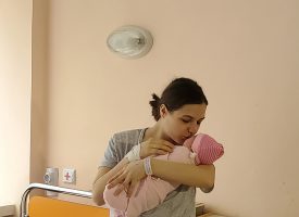 Щъркелът донесе днес: Малика – първото украинско бебе, родено в МБАЛ-Пазарджик