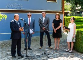 Фондация „Лъчезар Цоцорков“ подкрепи реставрацията на Хаджидимитровата къща и експозицията „Иван Деянов“