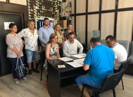 Коалиция ГЕРБ-СДС Пазарджик регистрира листата си в РИК за участие в изборите