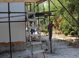 В Септември: 3 бригади работят усърдно по църквата „Св. Цар Борис – Михаил“