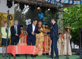 Зам.-кметът на Ставропол Денис Алтапов ни поздрави за празника