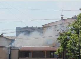 Лумна пожар в кооперация на ул.“Струма“