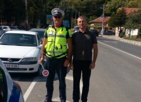 Днес да почерпи: Пътният полицай Благой Риков посреща рожден ден на нощно дежурство