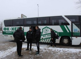 ФК Хебър отпътува за подготвителен лагер в Хисаря