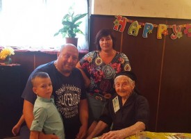 Вчера: Петкана Маринкова от Величково навърши 100 години