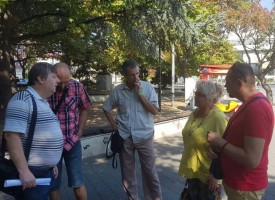 Вял протест срещу вдигането на такса – смет в Пазарджик