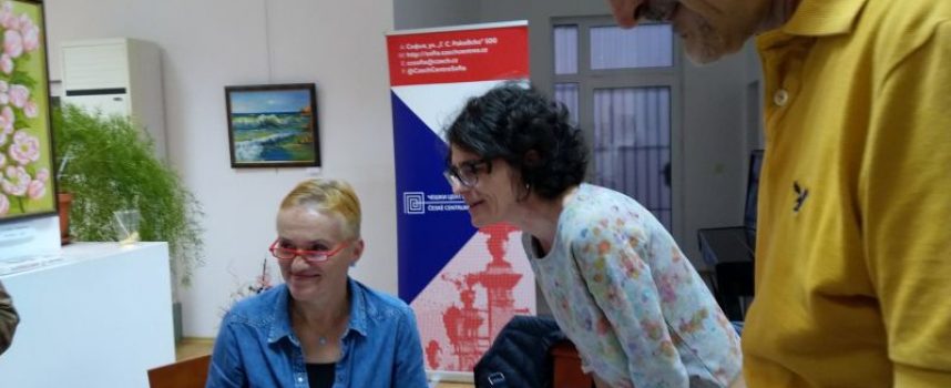 Пещера: Чешката писателка Тереза Боучкова се срещна с читатели