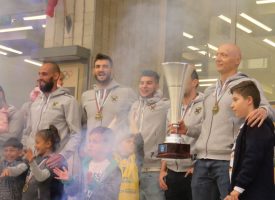 Пазарджик посрещна Хебър и шампионската купа, вижте как се случи това (снимки и видео)
