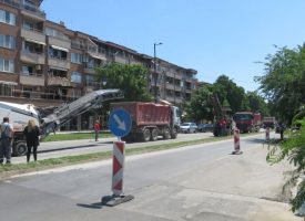 Тодор Попов: Започна ремонтът на последния участък от бул.“Ал. Стамболийски“, ще отнеме месец