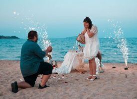 Д-р Борислав Церовски предложи брак на любимата си на плажа
