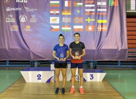 Бронзов медал за Гергана Павлова на силен международен турнир по бадминтон