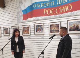 София: Изложба с фотографии на реставрирани от Лука Делийски стенописи бе открита в Руския културен център