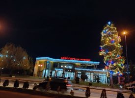 Коледният дух завладя и Автогара Пазарджик