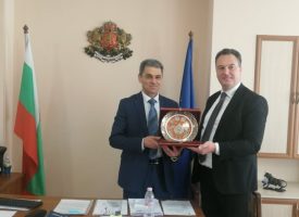 Генералният консул на Република Турция Корхан Кюнгерю се срещна с областния управител на Пазарджик