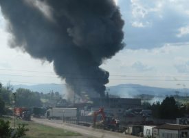 РИОСВ: Няма превишаване на средночасовите норми за опазване на човешкото здраве след пожара край Пазарджик