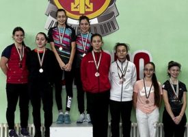 Теодора Павлова – шампион по бадминтон за Южна България при младежите под 15 г.