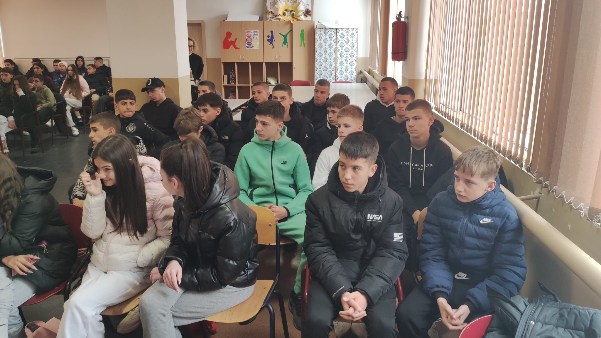 Днес в Спортното училище: Продължават срещите на учениците с представители на системата на МВР 2 IMG 20250218 103707