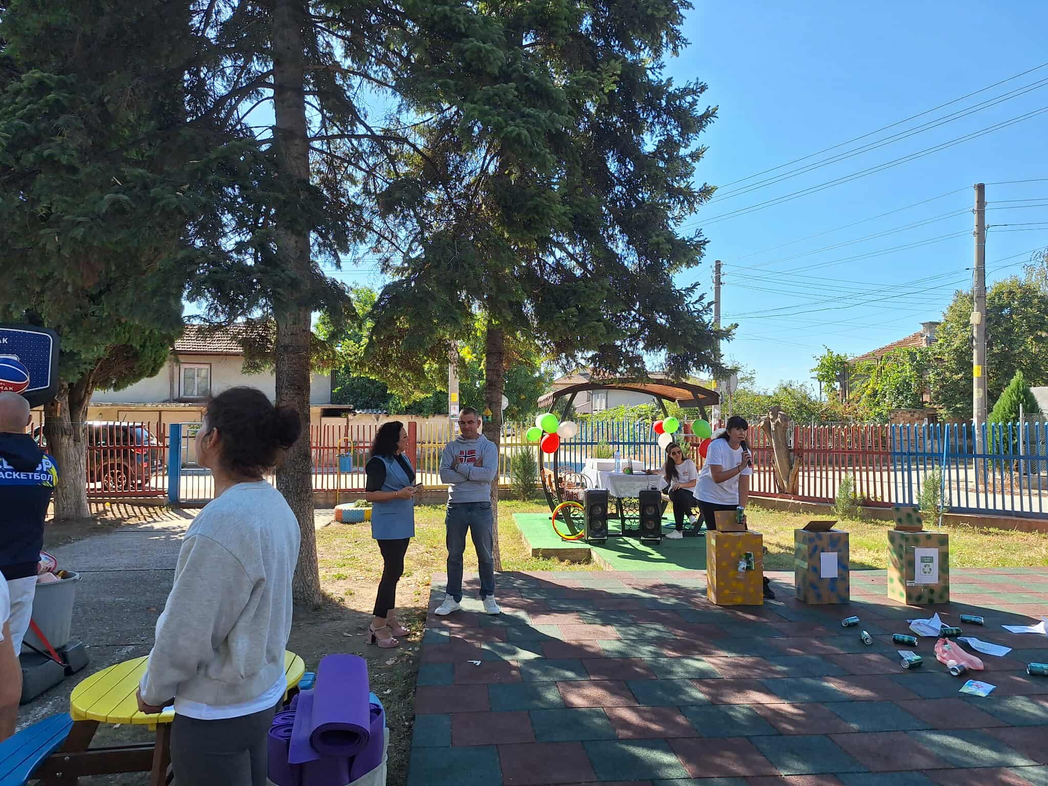 В ДГ "Веселка": Градинарчета от Ивайло, Сарая и ЧДГ "Доброта" отбелязаха Европейския ден на спорта в училище 9 552527115 744892021861773 3767097420627679342 n