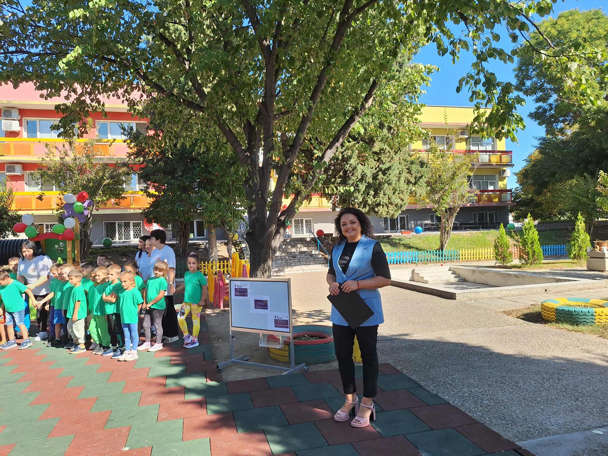 В ДГ "Веселка": Градинарчета от Ивайло, Сарая и ЧДГ "Доброта" отбелязаха Европейския ден на спорта в училище 2 552748269 4236995653237829 6596184136201322595 n